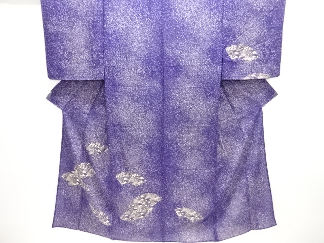 JAPANESE KIMONO / HOMONGI FOR SUMMER / JIGAMI PATTERN